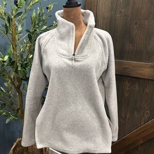 The North Face Women's Light Gray Cowl Neck Sweater
